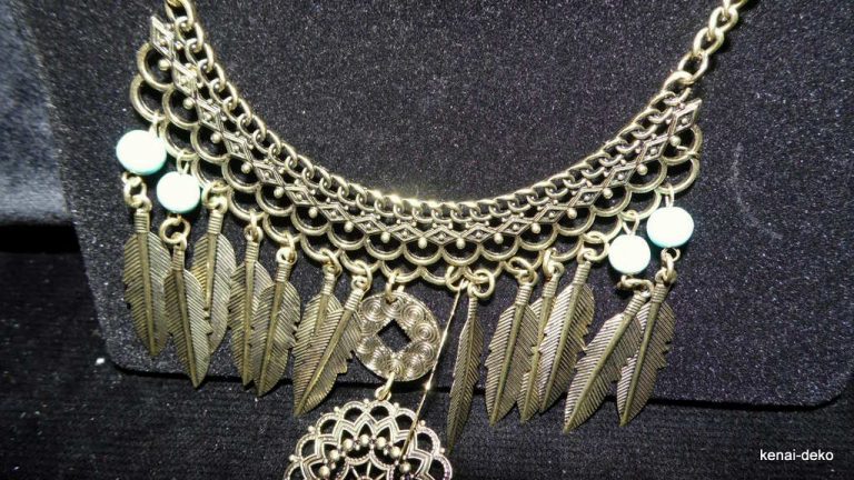 Necklace Feather Turquoise Stones T Rkis Schmuck Tibet Silber Kette