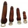 Dildo natura, Giant Set of 4 (310 + 200 + 165 + back) Holz Phallus, Penis Öffner, Öffner Gemächt,cock – Bild 2