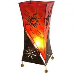 Tischlampe Bali Lampe 30 cm Vishnu Lampe Asia Lampe Stimmungs Lampe 