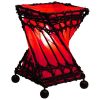Bali Lampe 60 cm , Narayana Lampe, Tischlampe, Asia Lampe, Stimmungs Lampe – Bild 5