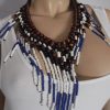 Perlenkette, Statement Kette,  indian necklace, Halskette, Choker collier, ethno style