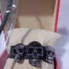 Lederarmband mit 3 Totenköpfen, Skull-Armband - Leather bracelet with 3 skulls, skull bracelet – Bild 2