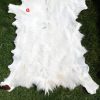 Ziegenfell Goatskin Leather Ziege Tierfell Natur – Bild 3