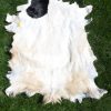 Ziegenfell Goatskin Leather Ziege Tierfell Natur