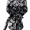 skull Bandana, Kopftuch mit Totenköpfen, Bandana Headscarf with Skulls,Pañuelo pañuelo Con Calaveras,Foulard Bandana Avec des crânes – Bild 2