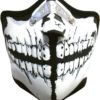 Motorrad Neopren Maske Gesicht des Todes, Biker Mask Face of death, mit Staubfilter, Mundschutz, Atemschutz – Bild 2