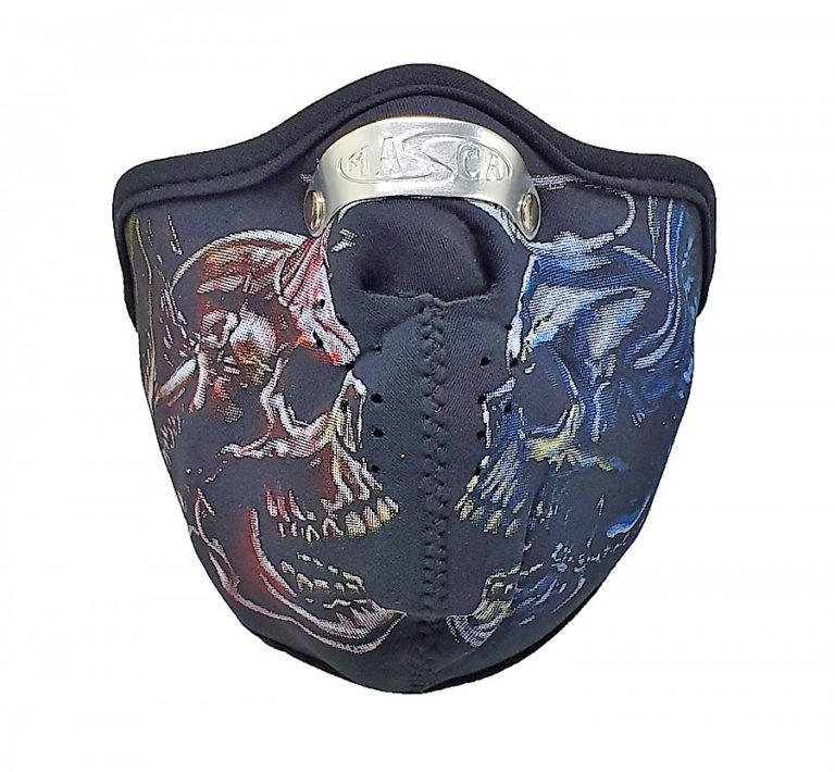 Motorrad Neopren Maske Vampir Zähne, Biker Maske vampire face,Mund-Nasenschutz