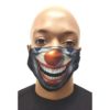 Mund-Nasenschutz mit Clown Gesicht, Gesichtsmaske Bikertuch Clown, Face mask Mouthguard Clown, Clown Protector bucal