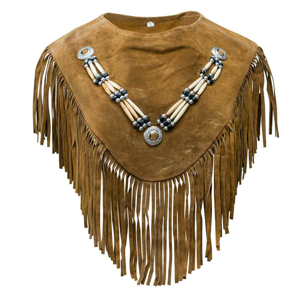 Wreck miles naturpark Edler Indianer Poncho - L-,Noble Indian Poncho,Collar de poncho indio  noble,Noble collier de poncho indien - KENAI