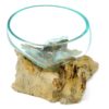Liqva Schale S, Wurzelholz Designer-Schale S, Gamal Schale S, Teakholz-Schale S, Dekoschale X,Wurzelholz Glasschale S, Liqvaschale S,Gamal S, Root Molten Schale S