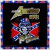 Bandana Halstuch Südstaaten Totenkopf Kopftuch Südstaaten Schädel Head Scarf Southern States skull – Bild 2